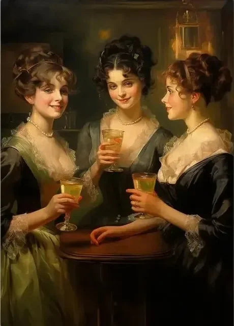 Angel Witchy Women Canvas Art - Christmas Wall Decor