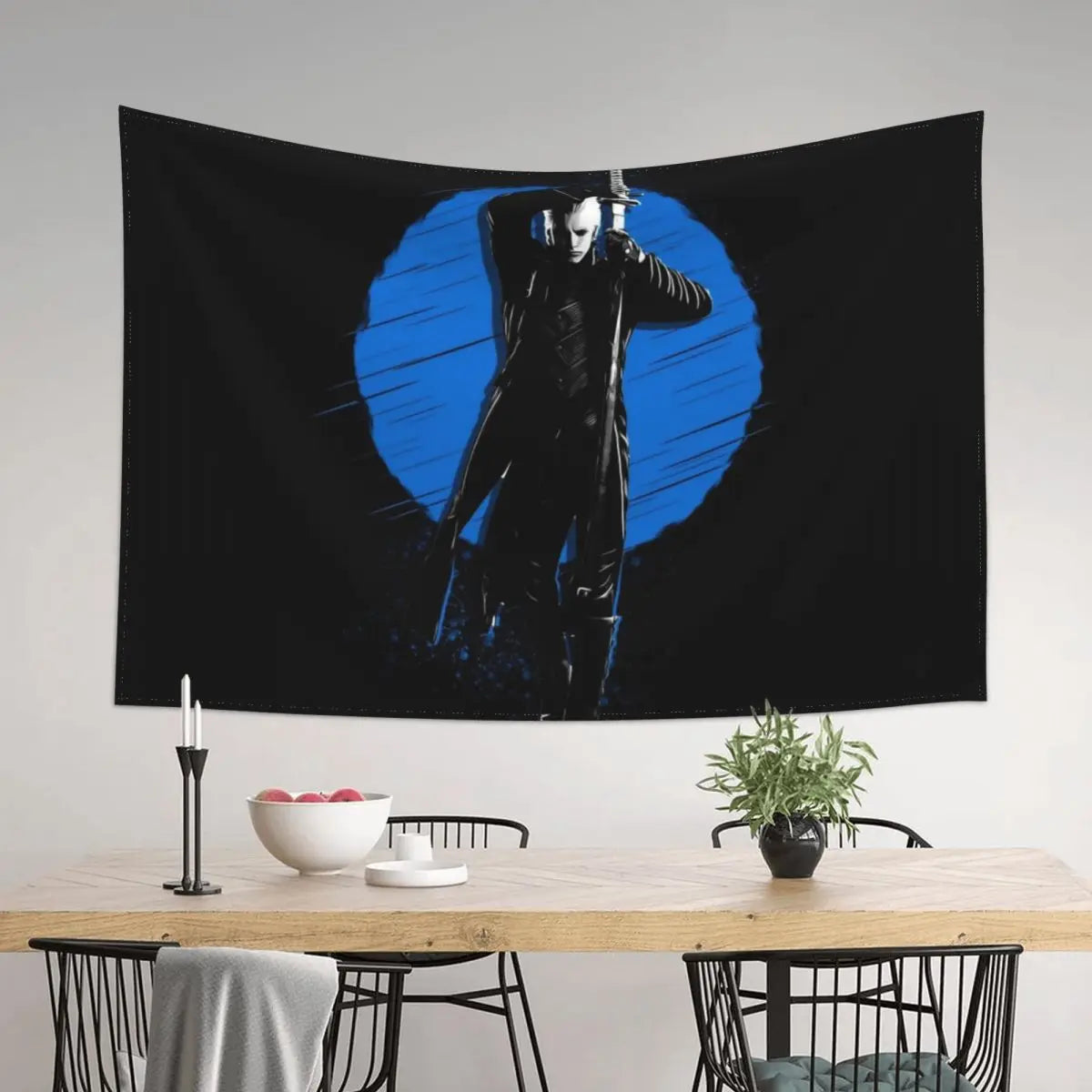 Vergil Devil May Cry Tapestry - Japanese Room Decor