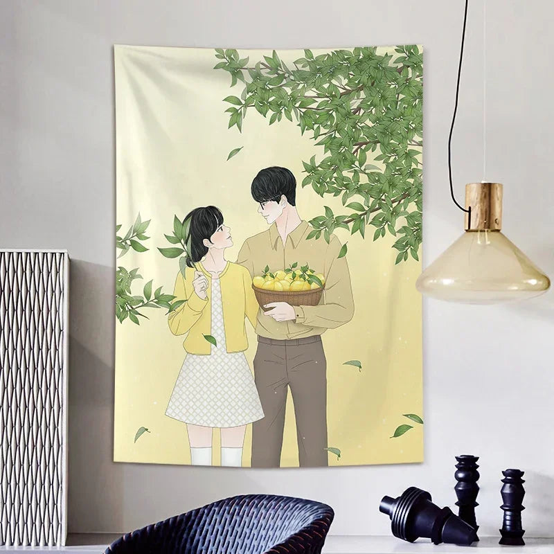 Aesthetic Landscape Tapestry Wall Hanging Decor