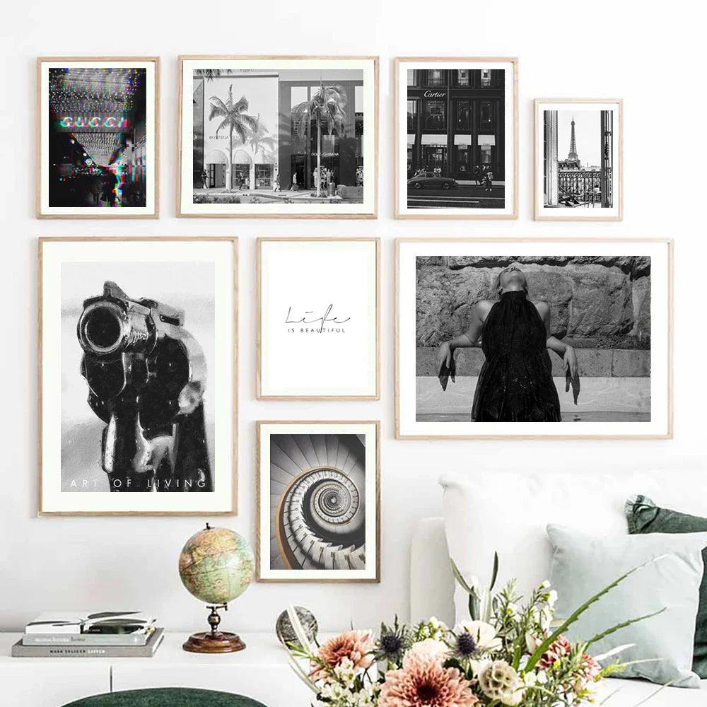 Luxury Supercar Canvas Prints - Modern Wall Art Decor