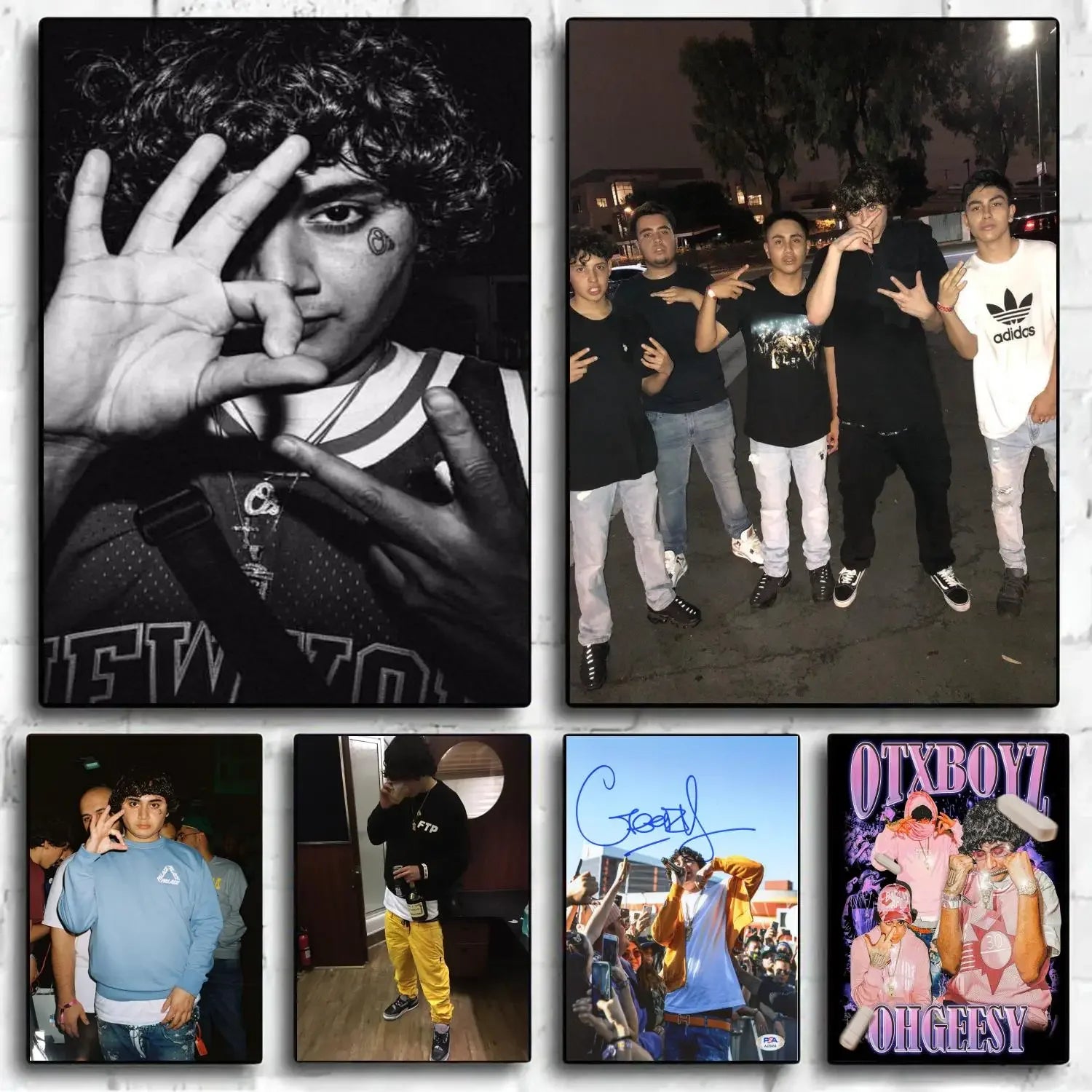 Ohgeesy Modern Family Canvas Wall Art - Personalized Decor